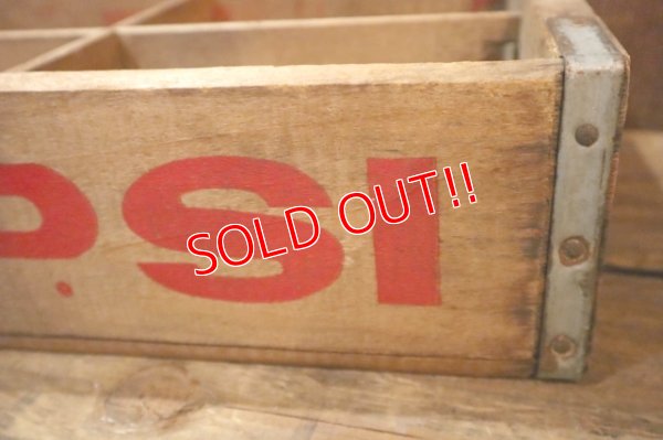 画像3: dp-250531-15 PEPSI / Vintage Wood Box
