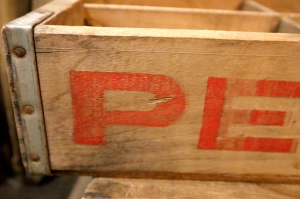 画像5: dp-250531-15 PEPSI / Vintage Wood Box
