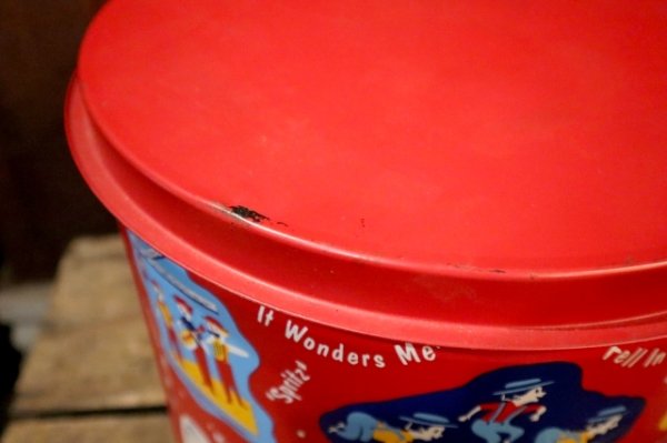 画像7: dp-250319-07 1950's-1960's Amish Pennsylvania Dutch Tin Can