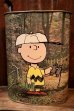 画像3: ct-250205-77 Snoopy & Charlie Brown / CHEINCO 1960's-1970's Trash Box