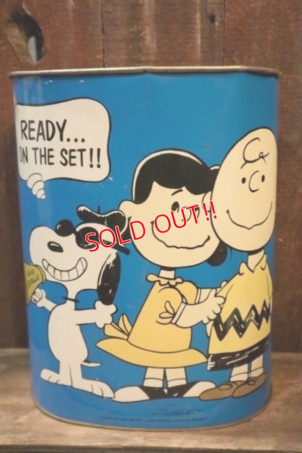 画像3: ct-250205-77 PEANUTS / CHEINCO 1960's-1970's Trash Box