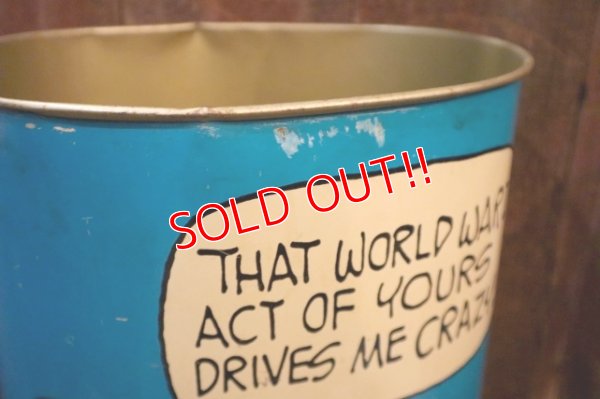 画像8: ct-250205-77 Snoopy (Flying Ace) & Lucy / CHEINCO 1970's Trash Box