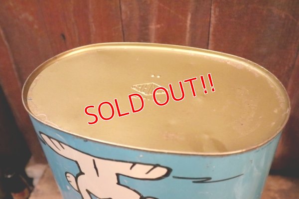 画像13: ct-250205-77 Snoopy & Charlie Brown / CHEINCO 1970's Trash Box