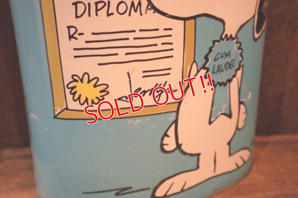 画像8: ct-250205-77 Snoopy & Charlie Brown / CHEINCO 1970's Trash Box