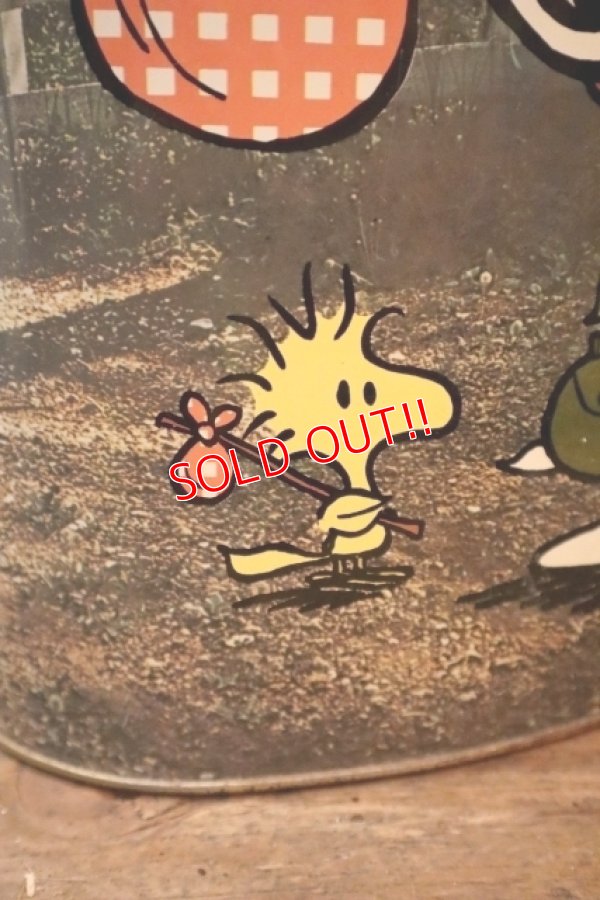 画像7: ct-250205-77 Snoopy & Charlie Brown / CHEINCO 1960's-1970's Trash Box