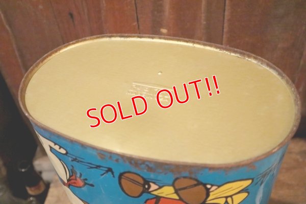 画像13: ct-250205-77 Snoopy (Flying Ace) & Lucy / CHEINCO 1970's Trash Box