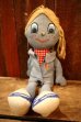 画像1: ct-250404-06 【JUNK】LEVI'S / Knickerbocker 1970's Denim Rag Doll Girl  (1)
