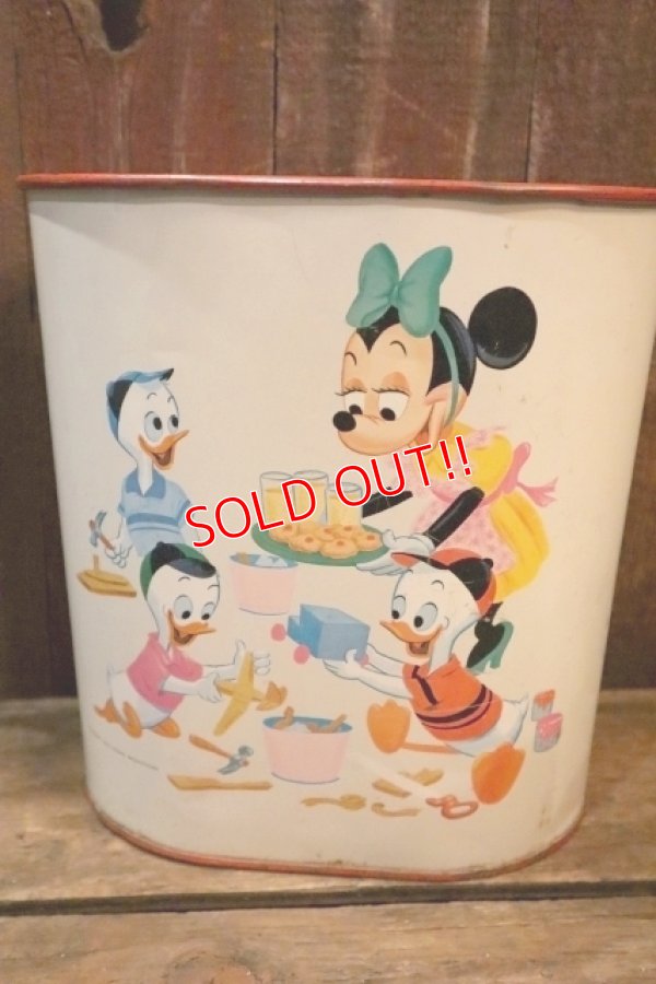 画像1: ct-250319-51 Walt Disney's / 1960's-1970's Trash Can