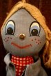 画像2: ct-250404-06 【JUNK】LEVI'S / Knickerbocker 1970's Denim Rag Doll Girl  (2)