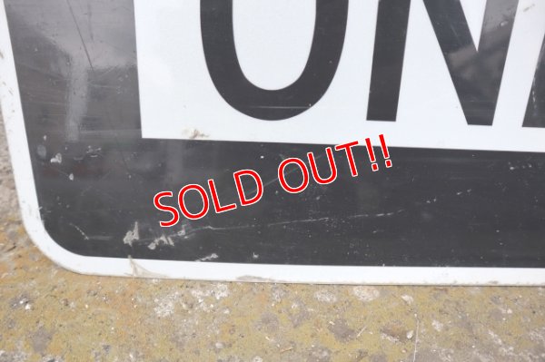 画像6: dp-250531-12 Road Sign "ONE WAY⇒"