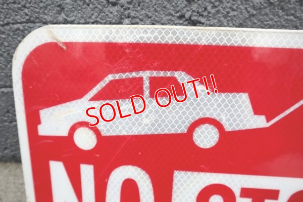 画像3: dp-250531-10 Road Sign "NO STOPPING ANY TIME"