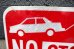 画像3: dp-250531-10 Road Sign "NO STOPPING ANY TIME"