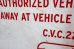 画像5: dp-250531-11 Road Sign "VISITOR PARKING ONLY"
