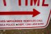 画像5: dp-250531-10 Road Sign "NO STOPPING ANY TIME"