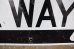 画像4: dp-250531-12 Road Sign "ONE WAY⇒"