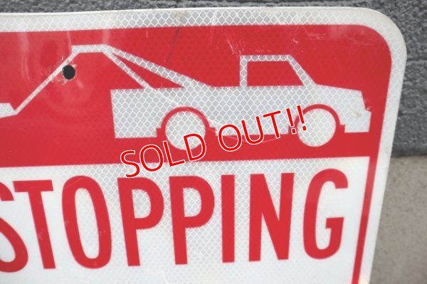 画像2: dp-250531-10 Road Sign "NO STOPPING ANY TIME"