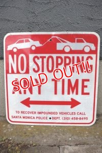 dp-250531-10 Road Sign "NO STOPPING ANY TIME"