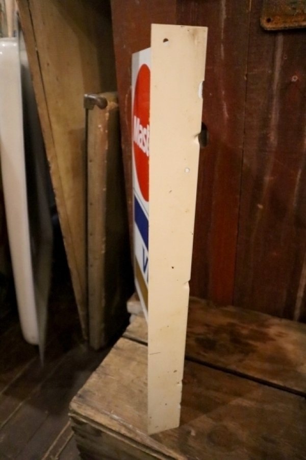 画像12: dp-250205-36 VISA Master Card 1990's W-sided Metal Sign 