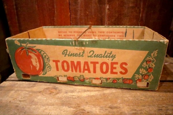 画像4: dp-250319-15 Finest Quality TOMATOES / Vintage Cardboard Box