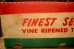 画像4: dp-250319-14 FINEST SELECTED VINE RIPEND TOMATOES / Vintage Cardboard Box