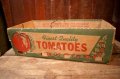 dp-250319-15 Finest Quality TOMATOES / Vintage Cardboard Box