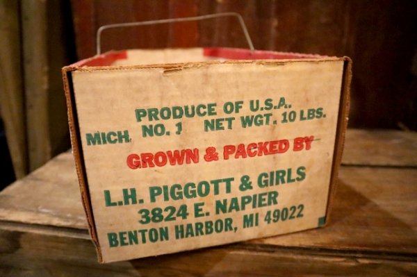 画像7: dp-250319-14 FINEST SELECTED VINE RIPEND TOMATOES / Vintage Cardboard Box