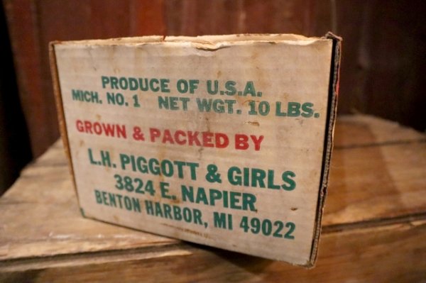 画像6: dp-250319-14 FINEST SELECTED VINE RIPEND TOMATOES / Vintage Cardboard Box