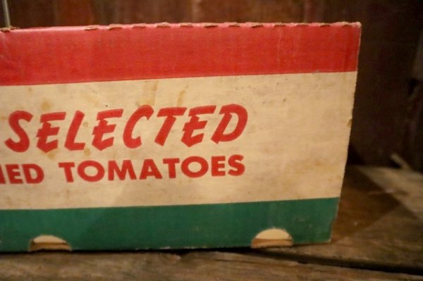 画像5: dp-250319-14 FINEST SELECTED VINE RIPEND TOMATOES / Vintage Cardboard Box