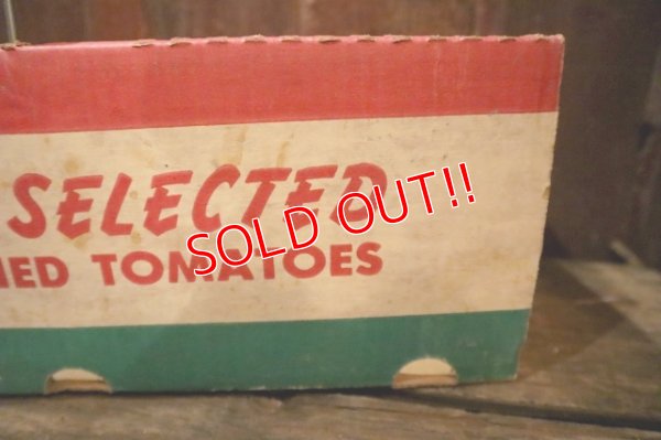 画像5: dp-250319-14 FINEST SELECTED VINE RIPEND TOMATOES / Vintage Cardboard Box