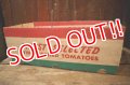 dp-250319-14 FINEST SELECTED VINE RIPEND TOMATOES / Vintage Cardboard Box