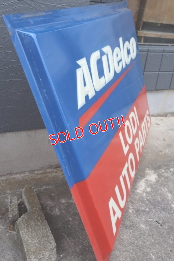 画像12: dp-230601-64 【店頭ピックのみ・発送不可】AC Delco AUTO PARTS Sign