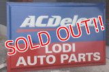 dp-230601-64 【店頭ピックのみ・発送不可】AC Delco AUTO PARTS Sign