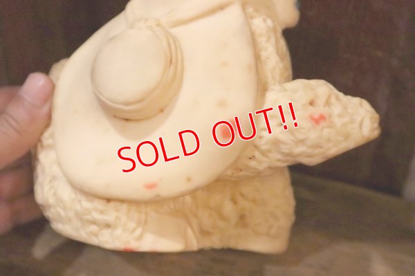 画像7: ct-250205-30 UNKNOWN 1960's〜 LAMB SQUAKY DOLL