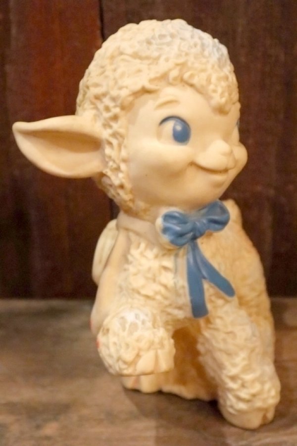 画像3: ct-250205-30 UNKNOWN 1960's〜 LAMB SQUAKY DOLL