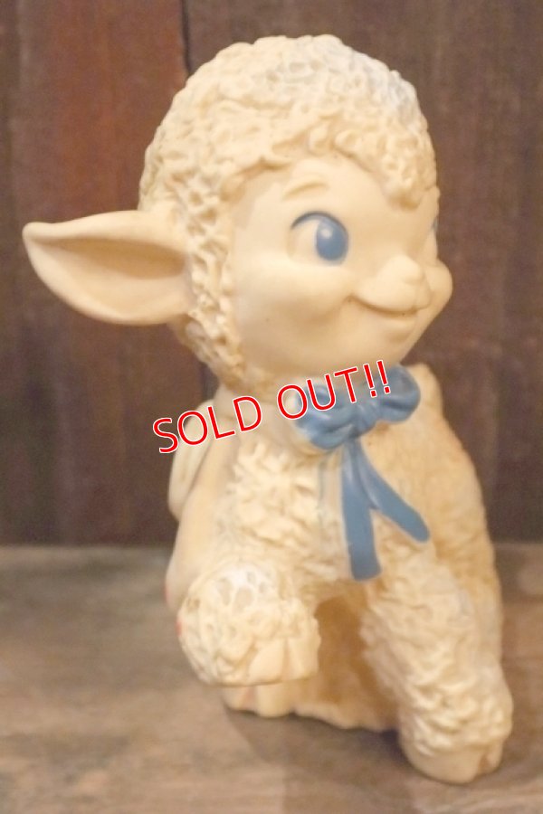 画像3: ct-250205-30 UNKNOWN 1960's〜 LAMB SQUAKY DOLL
