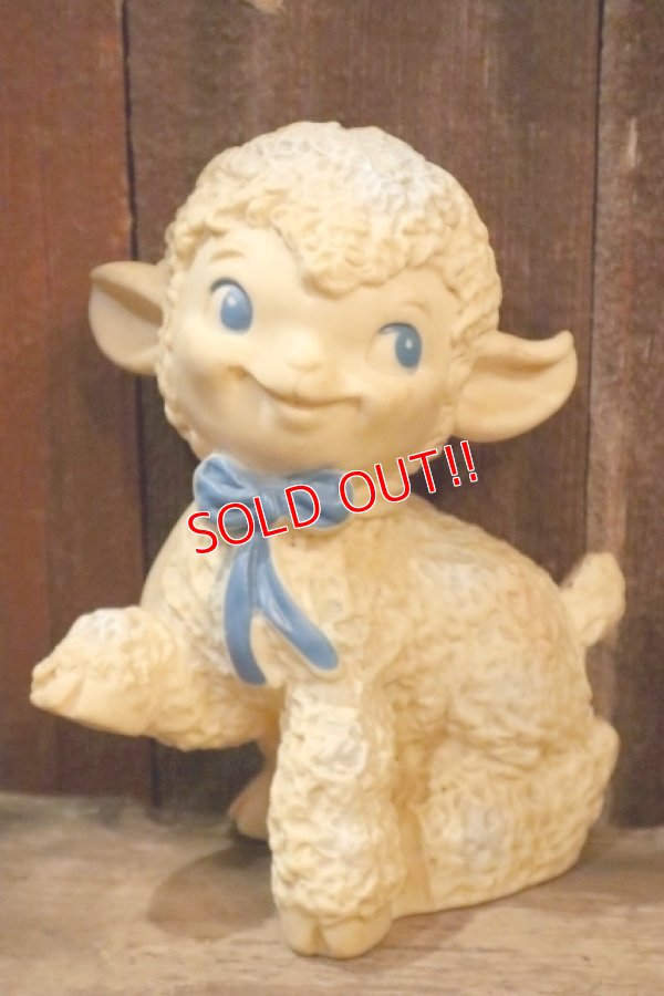 画像1: ct-250205-30 UNKNOWN 1960's〜 LAMB SQUAKY DOLL