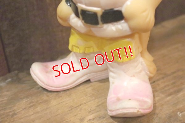 画像3: ct-250205-30 UNKNOWN 1960's〜 "Puss in Boots" RUBBER DOLL