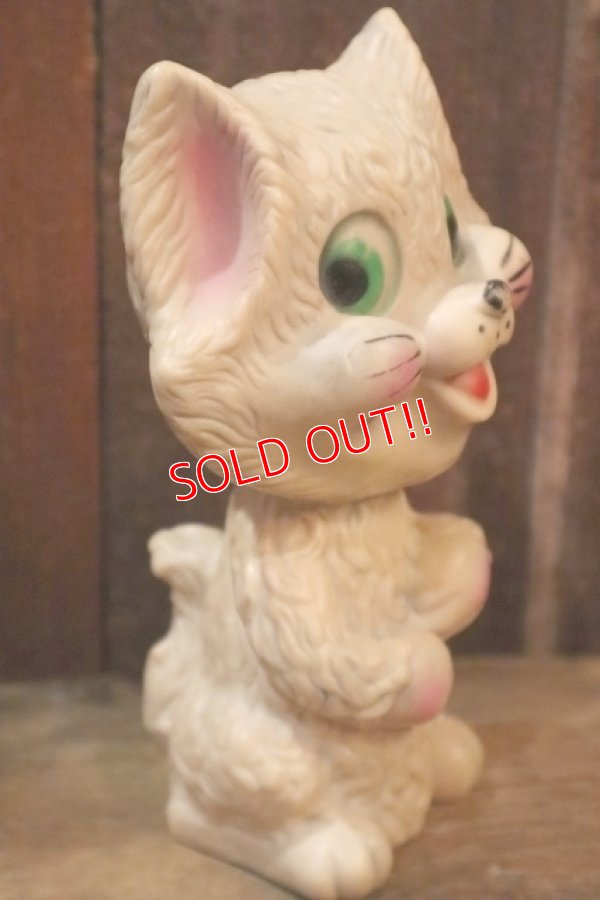 画像4: ct-250205-30 UNKNOWN 1960's〜 CAT RUBBER DOLL