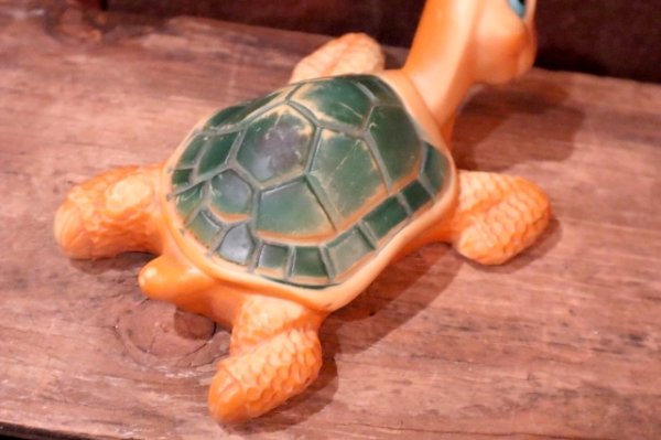 画像5: ct-250205-30 UNKNOWN 1950's TURTLE SQUAKY DOLL