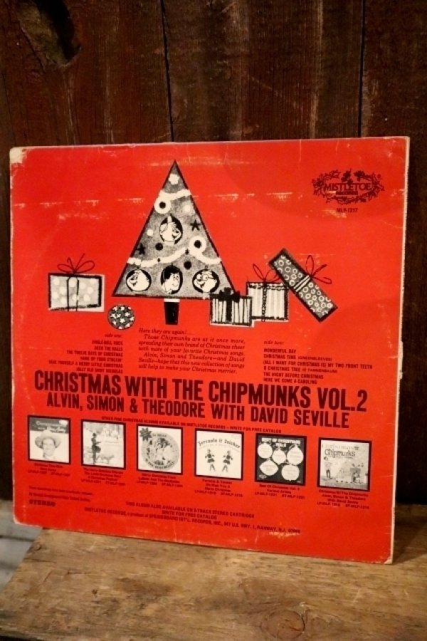 画像6: ct-250404-45 Christmas with the Chipmunks / 1960's LP Record Vol.2