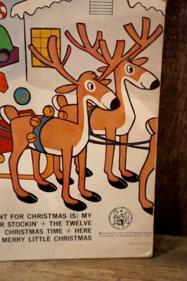 画像4: ct-250404-45 Christmas with the Chipmunks / 1960's LP Record Vol.2