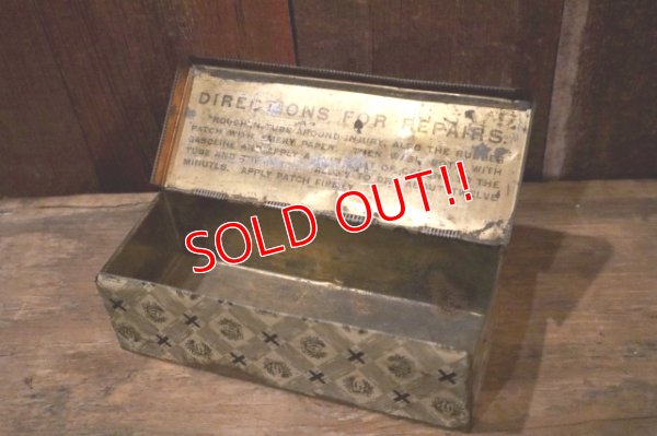 画像7: dp-250531-02 GOODRICH TIRES 1920's-1930's REPAIR OUTFIT TIN CASE