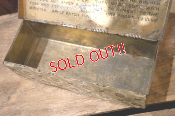 画像9: dp-250531-02 GOODRICH TIRES 1920's-1930's REPAIR OUTFIT TIN CASE