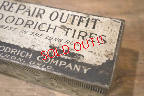 画像2: dp-250531-02 GOODRICH TIRES 1920's-1930's REPAIR OUTFIT TIN CASE