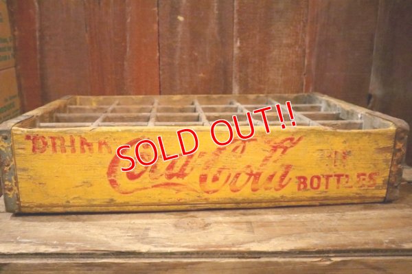 画像4: ck-001 Coca-Cola 1950's WOOD BOX