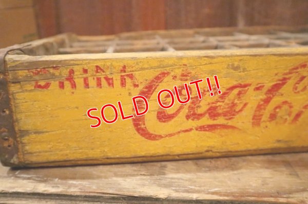画像2: ck-001 Coca-Cola 1950's WOOD BOX