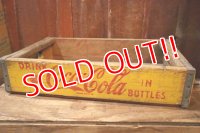 ck-002 Coca-Cola 1950's WOOD BOX