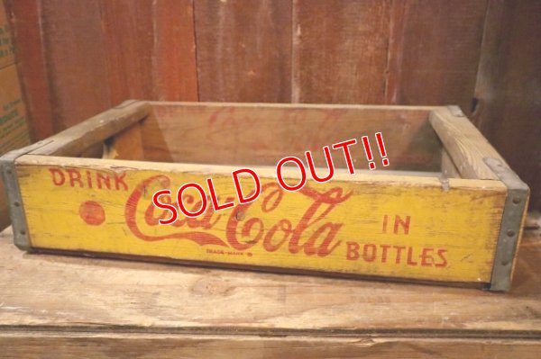 画像1: ck-002 Coca-Cola 1950's WOOD BOX