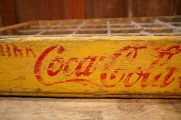 画像6: ck-001 Coca-Cola 1950's WOOD BOX