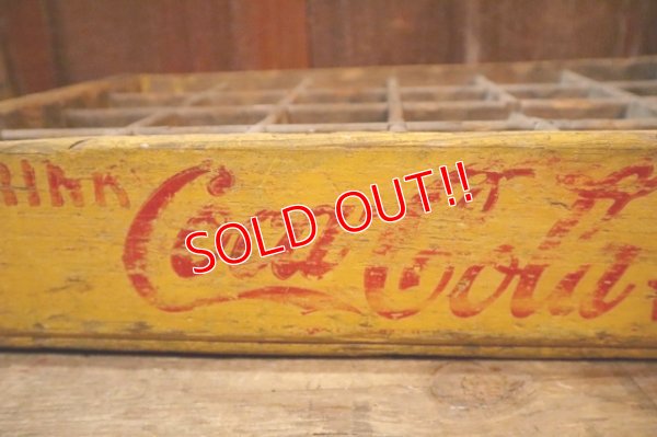 画像6: ck-001 Coca-Cola 1950's WOOD BOX